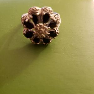 Sterling Silver Onyx Statement Ring